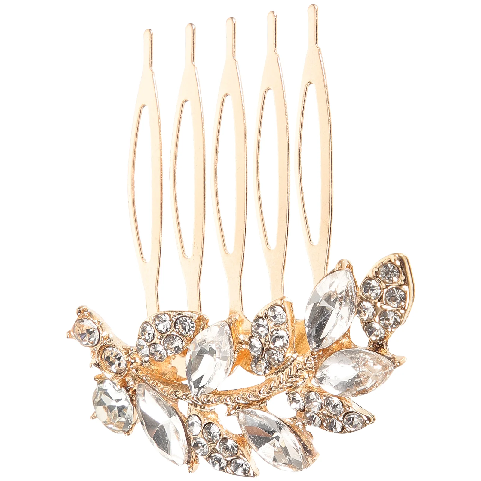 

Hair Comb Bride Side Wedding Bride Hair Piece Fashion Rhinestone Metal Decorative Women's Headpiece