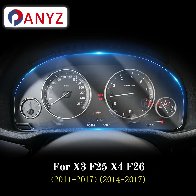 Защитная пленка для приборной панели BMW X3 X4 F25 F26 2011-2017 автомобильные аксессуары
