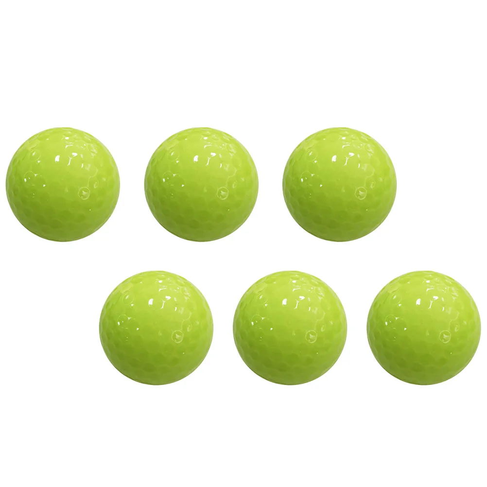 6 Pcs Distance Balls Pickle Glow The Dark Constant Shining Lasting Flashing Led Light Up Training Aid