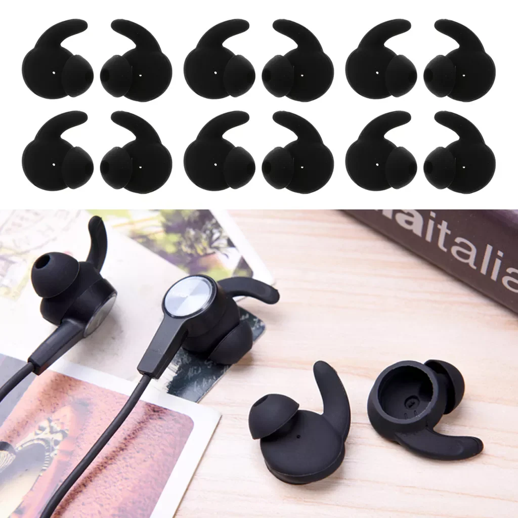

2022New 6 Pairs Replacement Noise Cancelling Silicone Earbuds S M L Ear Tips for Wireless Earphones Huawei Honor AM61 Headset
