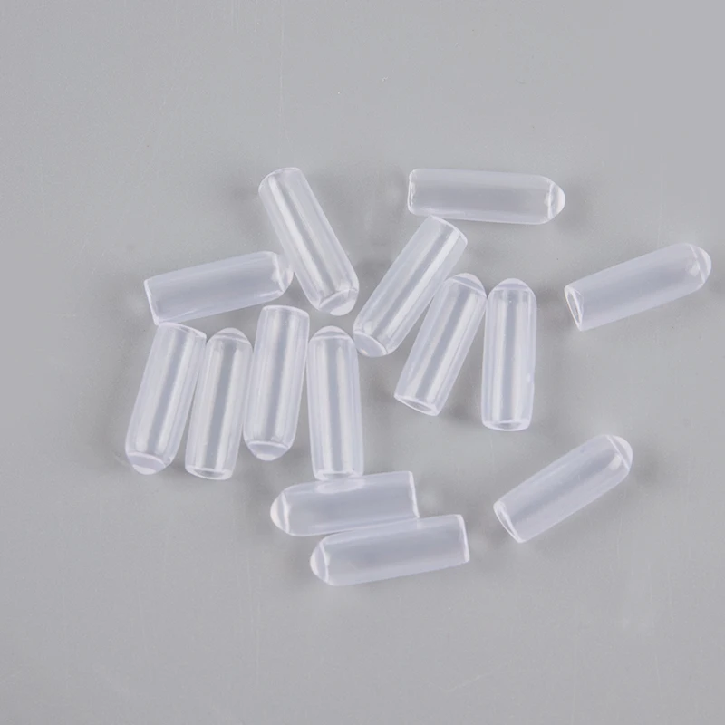 

200PCS Medium Size Inner 3.5mm Clear Rubber Tips For The End Of 4mm,5mm Metal Headbands To Protect From Hurt,Hairbands Ends