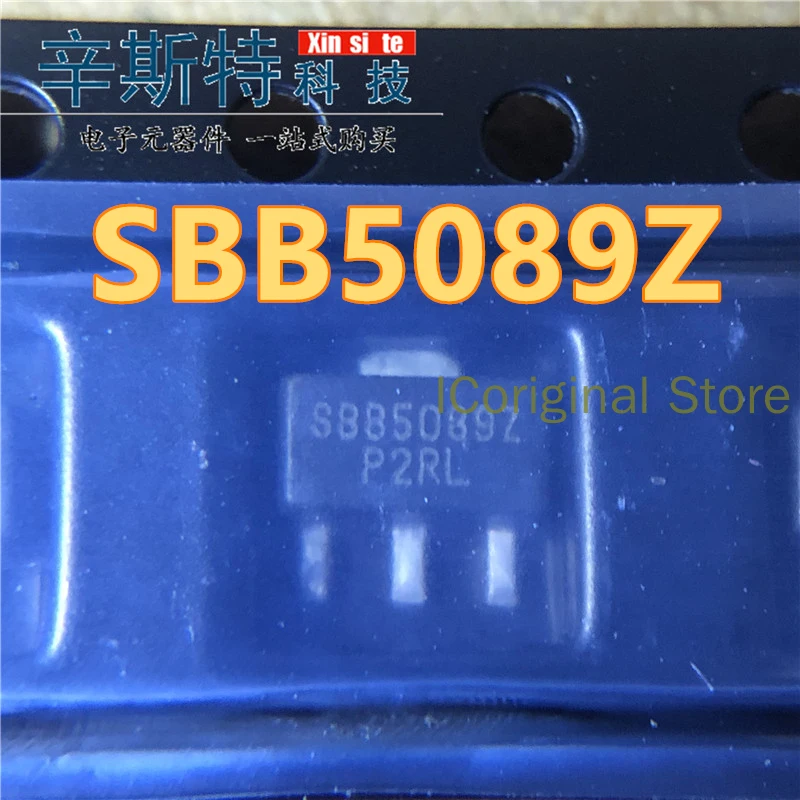 

Original Chip SBB5089Z BB5Z SBB5089Z SOT-89 Rf microwave low noise power amplifier package SOT89 SBB5089