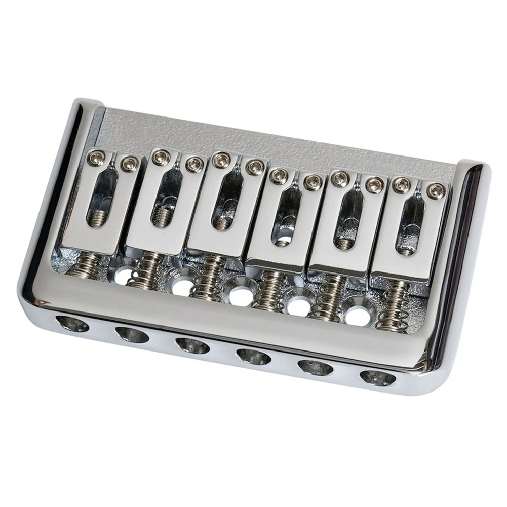 Фото Электрогитарный бридж-седло ABKV-Non-Tremolo для 6-струнных гитар Fender Stratocaster и Telecaster №1