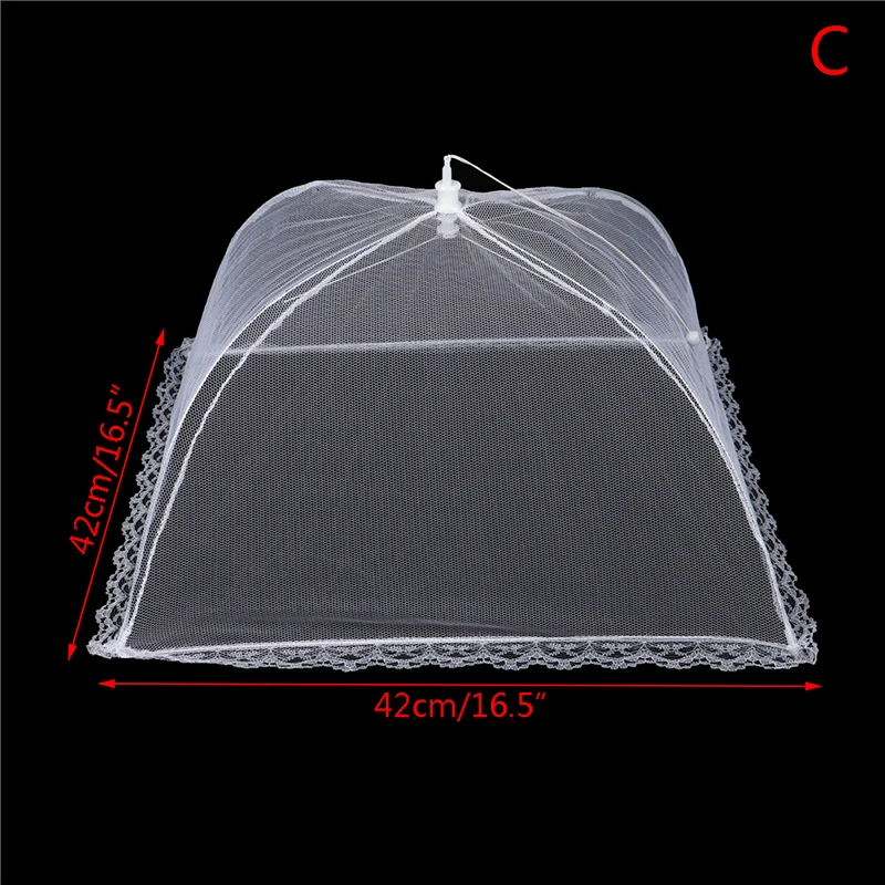 

Складная сетчатая крышка для еды Polyester net