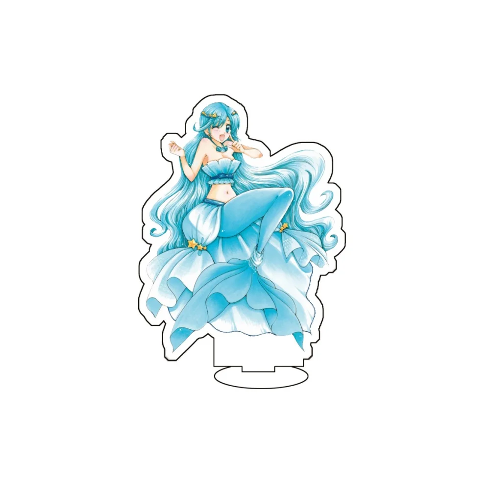 Аниме Русалка Мелодия Pichi подставка фигурка кукла Nanami Ruchia Luchia 15 см Акриловая
