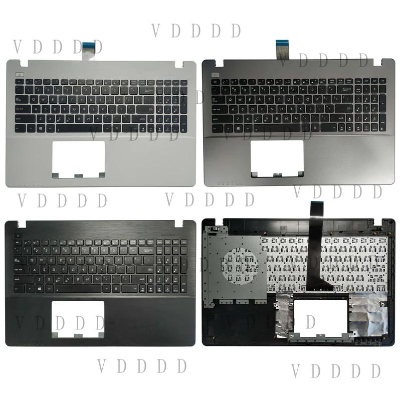 Фото Л... Клавиатура US-стандарта для ASUS X550LB X550LC X550LD X550LDV X550LN X550MJ X550V, крышка для подставки под запястья №1
