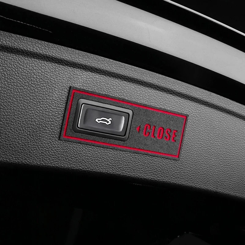 Замшевые авто роскошные электрические наклейки на дверь грузовика кнопки ворот