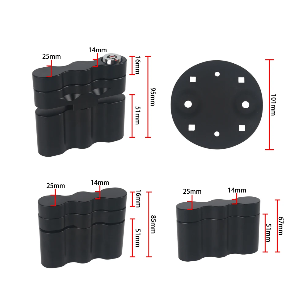 Крепление для газового баллона с замком топливного контейнера фиксирующее