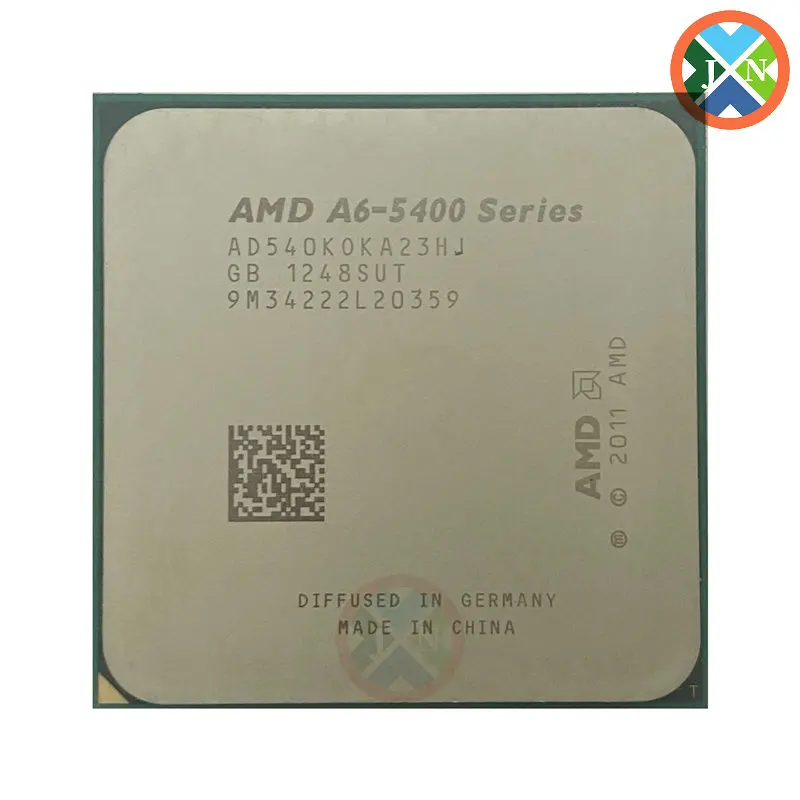 Б/у Процессор AMD A6-Series A6 5400 A6 5400B 540B 3,6 ГГц двухъядерный процессор AD540BOKA23HJ / AD540KOKA23HJ разъем FM2
