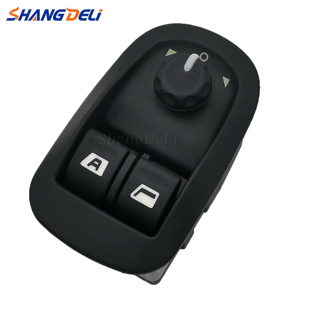 

Electric Power Window Control Switch Rearview Button Mirror Switch 6554.WA For Peugeot 206 2002-2013 2014 2015 2016