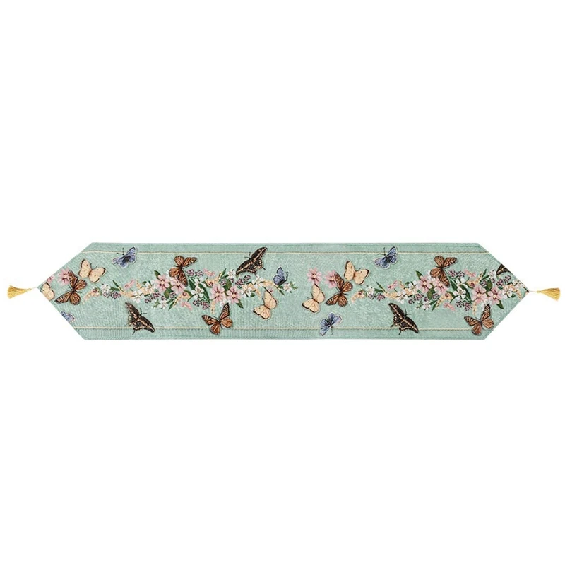

Breathable Polyester Table Runner,13X72 Inch Table Runners For Dining Table With Spring Summer Flowers,Farmhouse Dining