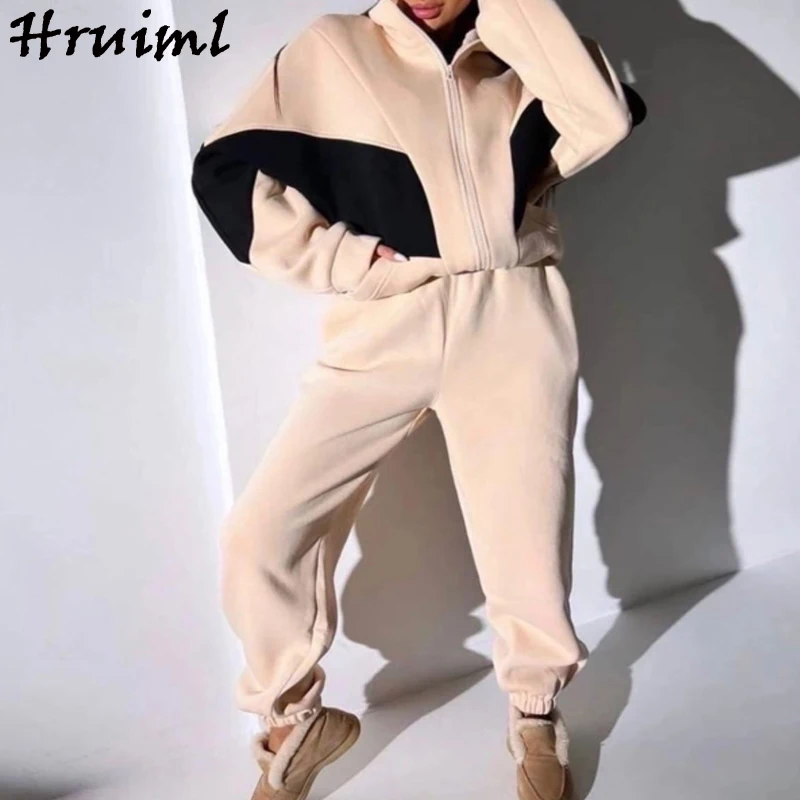 

2 Piece Sets Womens Outfits Spring/Autumn Casual Sportswear Fashion Fall Clothing Suit Streetwear Ladies Tracksuit Dropshpping