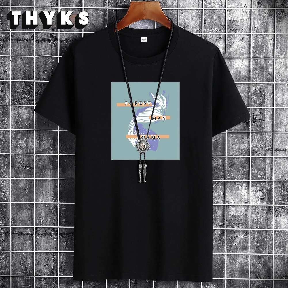 

Летняя мужская футболка с рисунком аниме, свободная дизайнерская футболка, уличная мода 2022, красивые футболки, хлопковая удобная мужская фу...