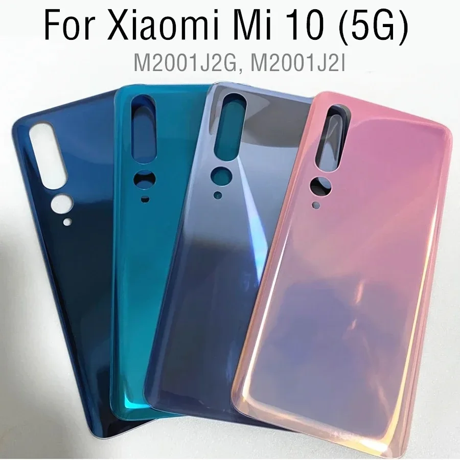 Для Xiaomi Mi10 Mi 10 5G задняя крышка аккумулятора 3D стеклянная панель Mi 10, корпус задней двери, стеклянная крышка, клейкая замена (art.: 3920caca7da2c) - 3920caca7da2c