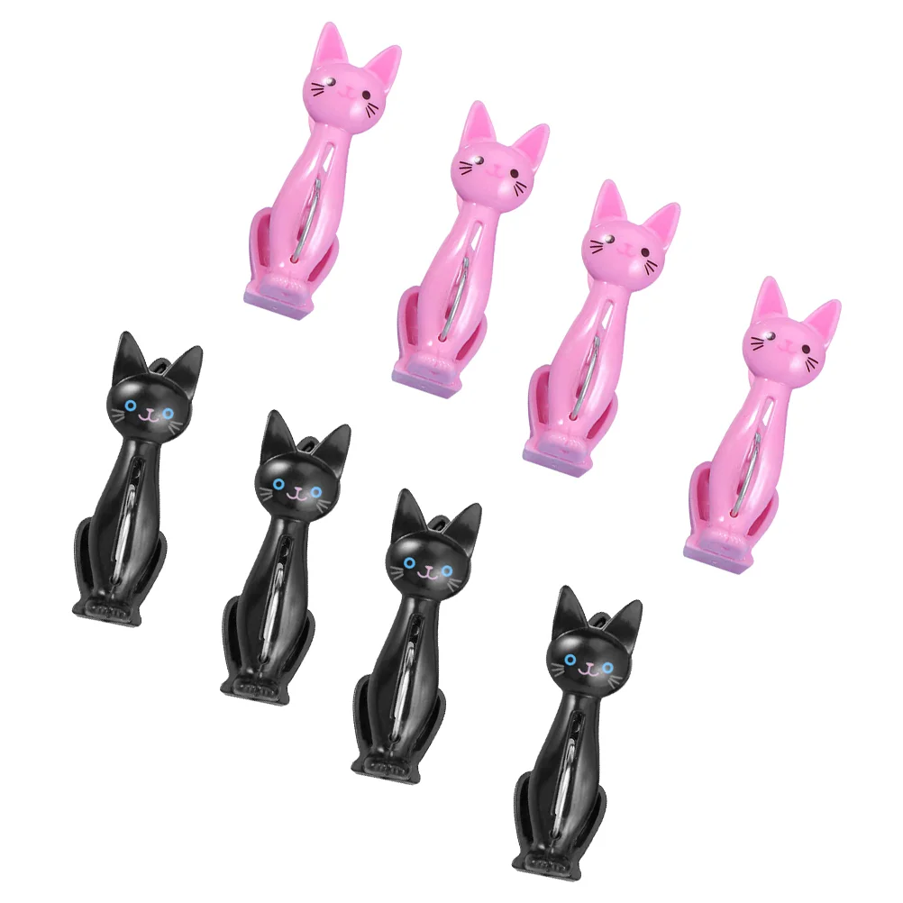 

Clothespin Fixing Clamps Drying Clips Multipurpose Clothespins Blanket Windproof Cat Shape Multi-function Quilt Hangers