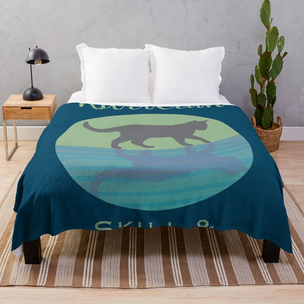 

Роскошное Одеяло RiverClan, Красивое Летнее пушистое одеяло королевского размера s, двойное одеяло