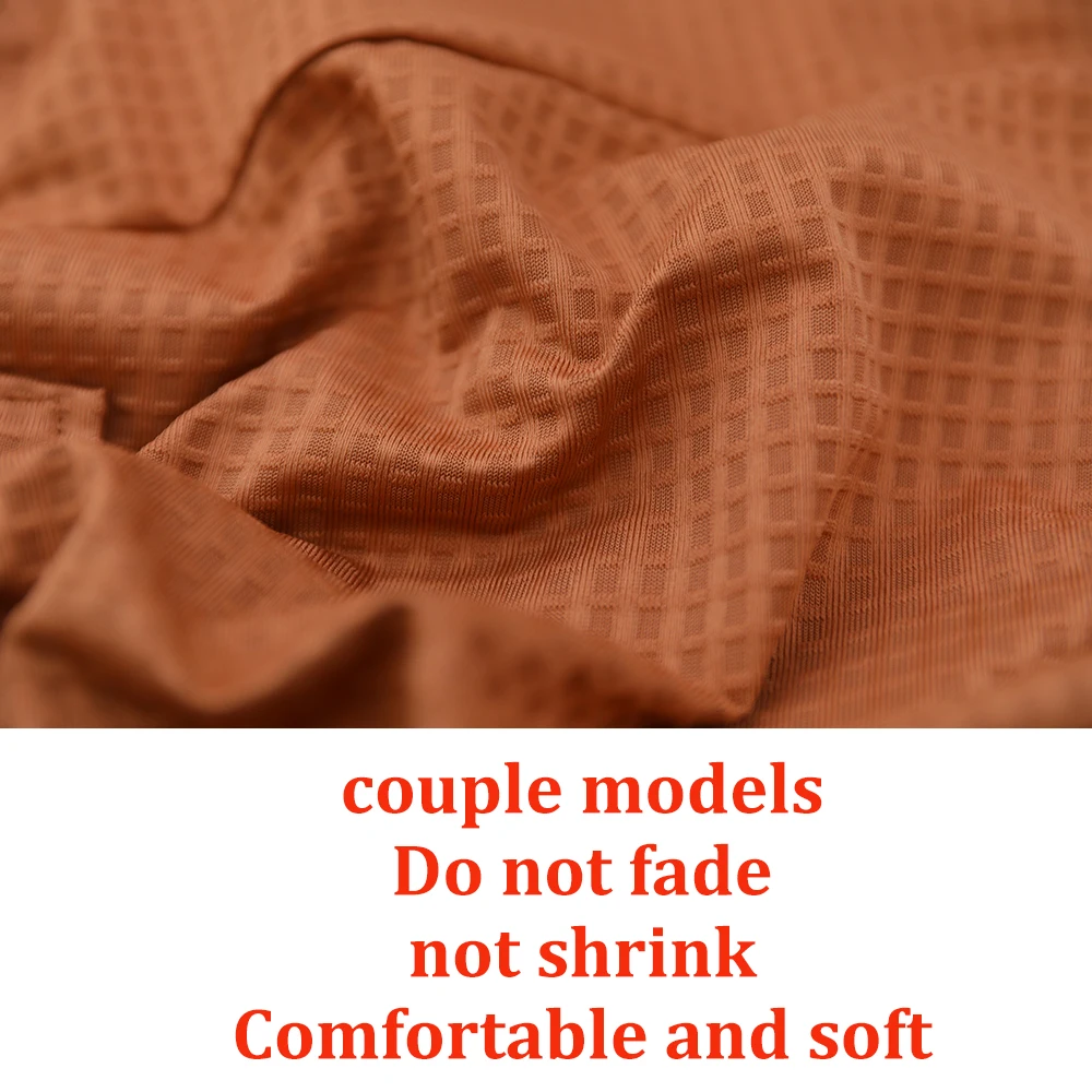 Spring Summer Dresses Robe for Women Solid Waffle Hygroscopic Breathable Bathrobe Female Plus Size 5XL albornoces vetement femme