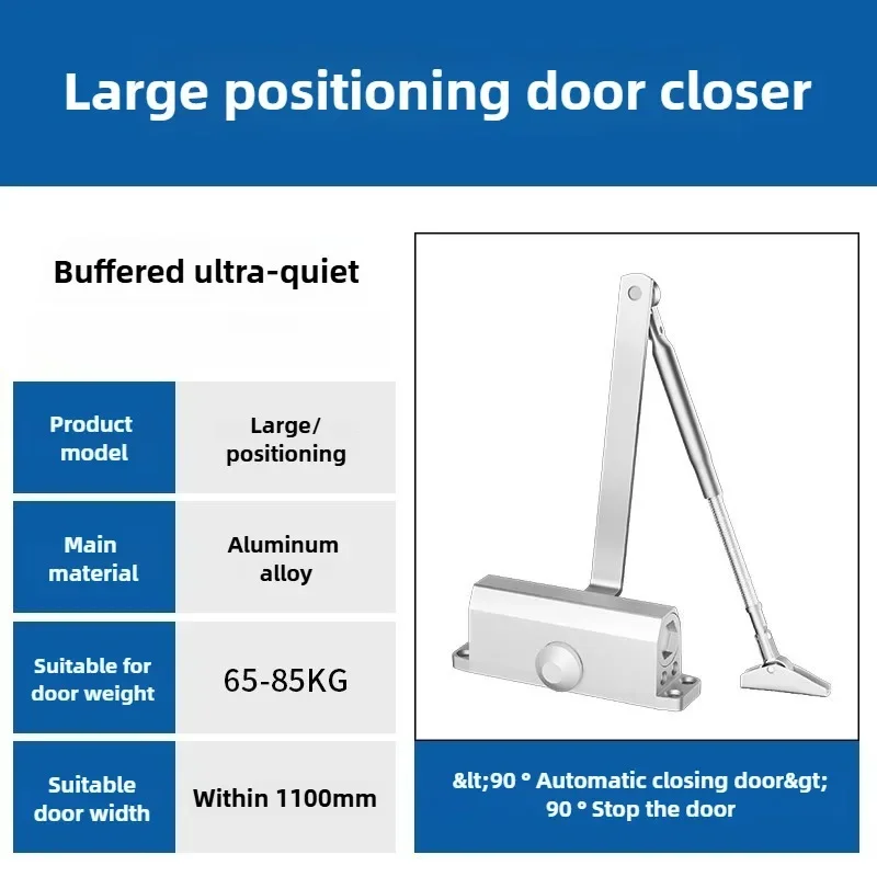 

Автоматические дверные доводчики-дводчики для гидравлических буферных приборов бытовых раздвижных и пожарных дверей.