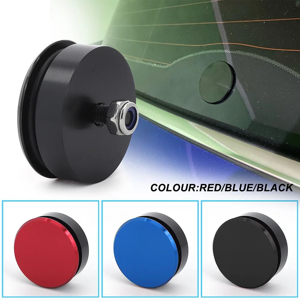 CNSPEED Aluminum Car Rear Wiper Delete Kit Plug Cap O-ring Universal Color Black Blue Red For Honda