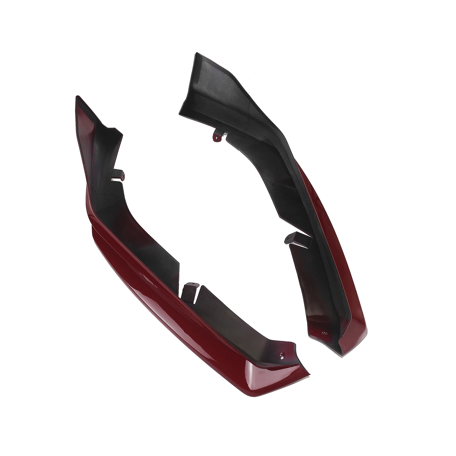 Губа переднего бампера автомобиля YOFER для Honda Accord 2021-2022 черная крышка углового