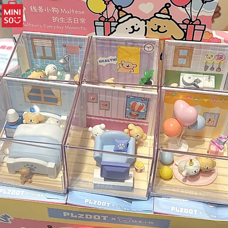 MINISO Мальтийский щенок слепая коробка
