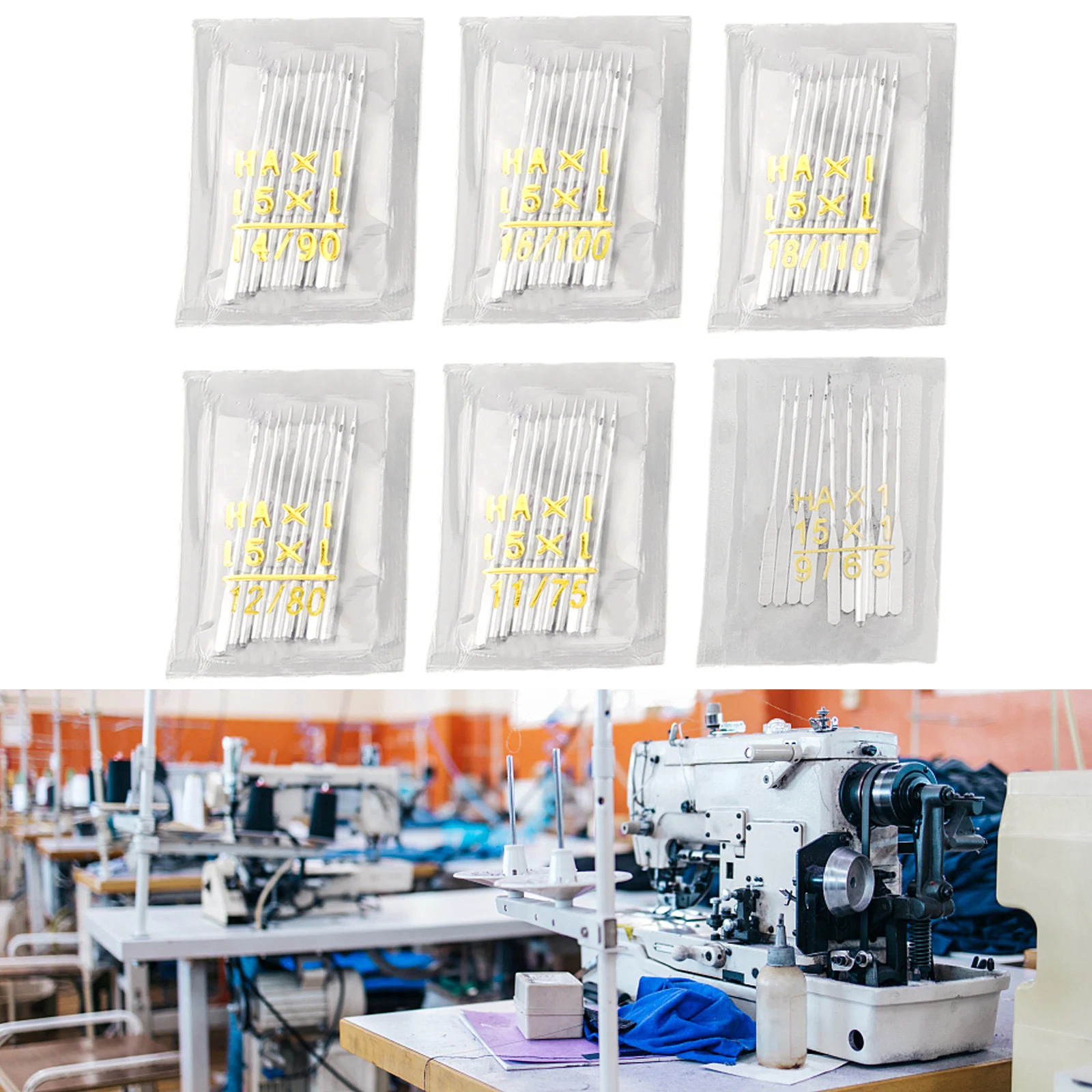 60 шт. иглы для швейной машинки J-anome Varmax размеры 65/9 75/11 80/12 90/14 100/16 110/18