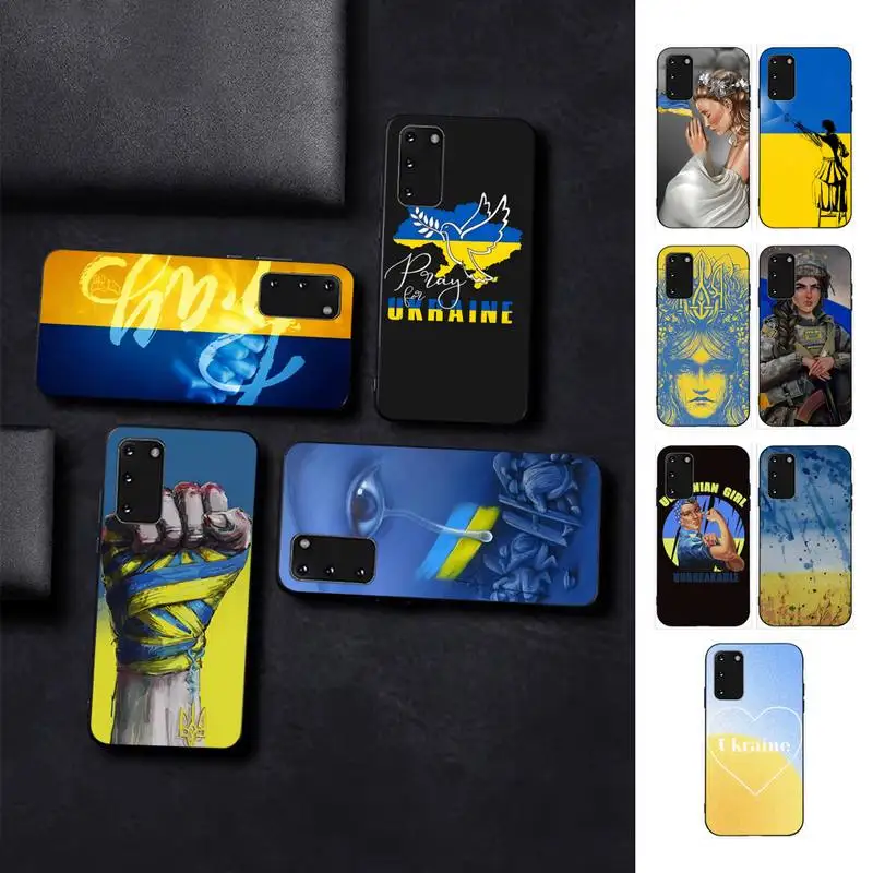 

Ukraine Ukrainian girl Phone Case for Samsung S10 21 20 9 8 plus lite S20 UlTRA 7edge