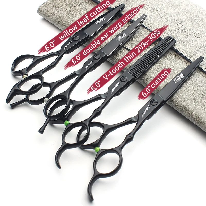 Hairdressing Scissors Barber Professional 6 Inch Bird Hair Salon Set Tool Non-slip Wear-resistant | Красота и здоровье