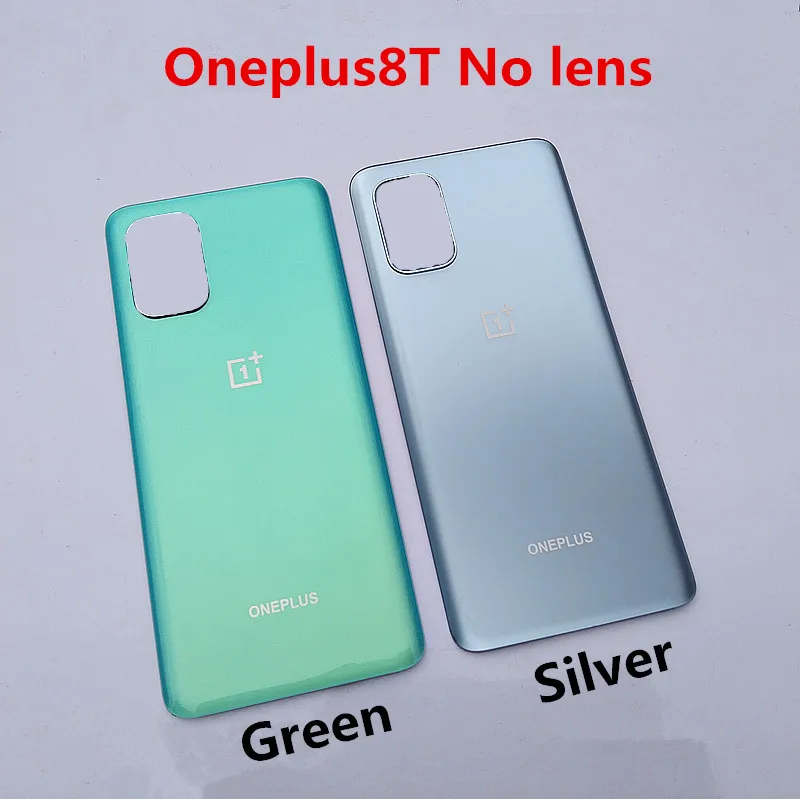 Oneplus8T Housing For Oneplus 8T One Plus Back Cover Battery Door Glass Repair Rear Case + Logo