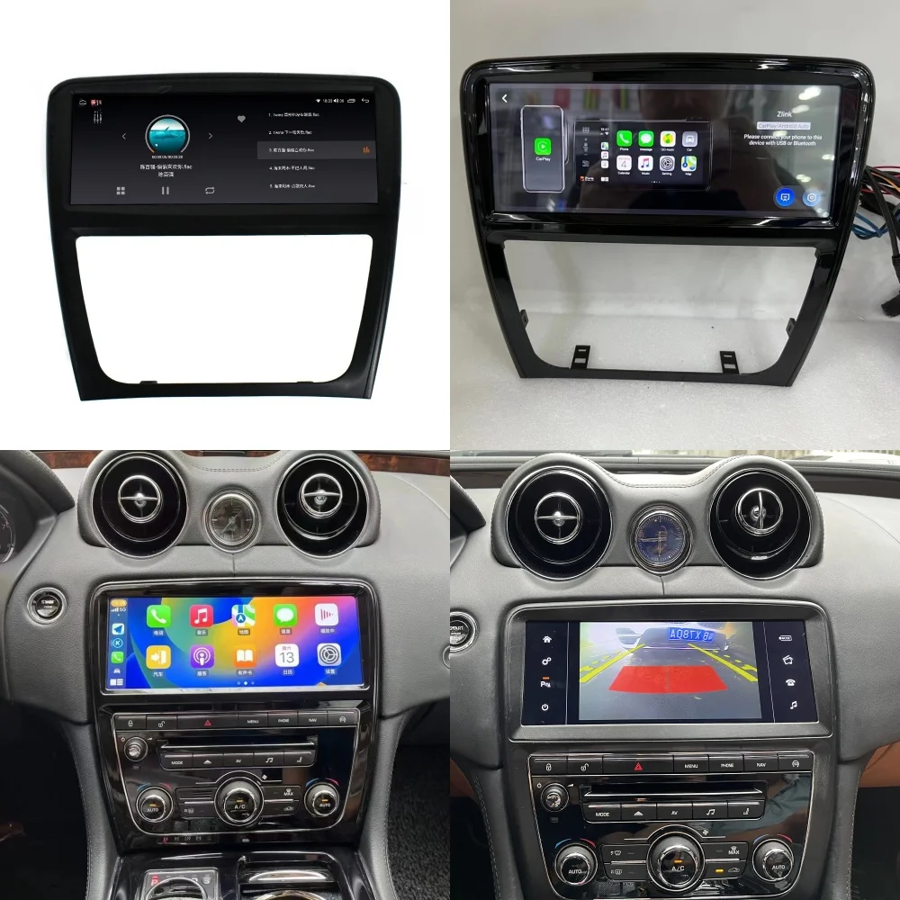 Автомобильное радио для Jaguar XJ XJL XJR 351 HD AppleCarplay с сенсорным экраном DSPaudio
