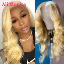 613 Human Hair Lace Frontal Wigs Bodywave Wig Honey Blonde Human Hair Wig 13x4 Lace Front Wigs For Black Women Brazilian Hair
