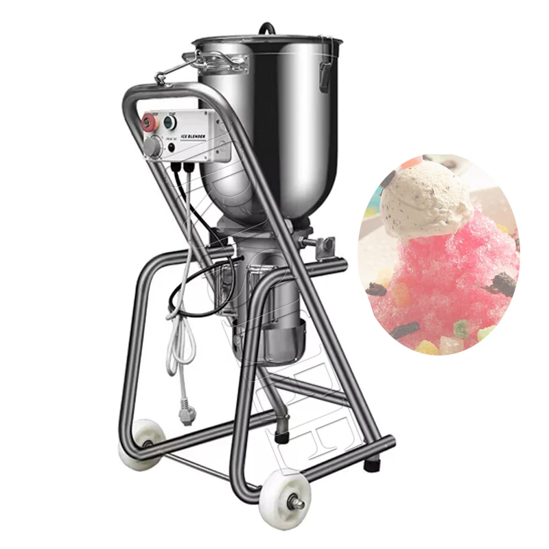 Commercial 30L Ice Blender Machine / Heavy Duty Commercial Industrial Fruit Blender Ice Block Crusher