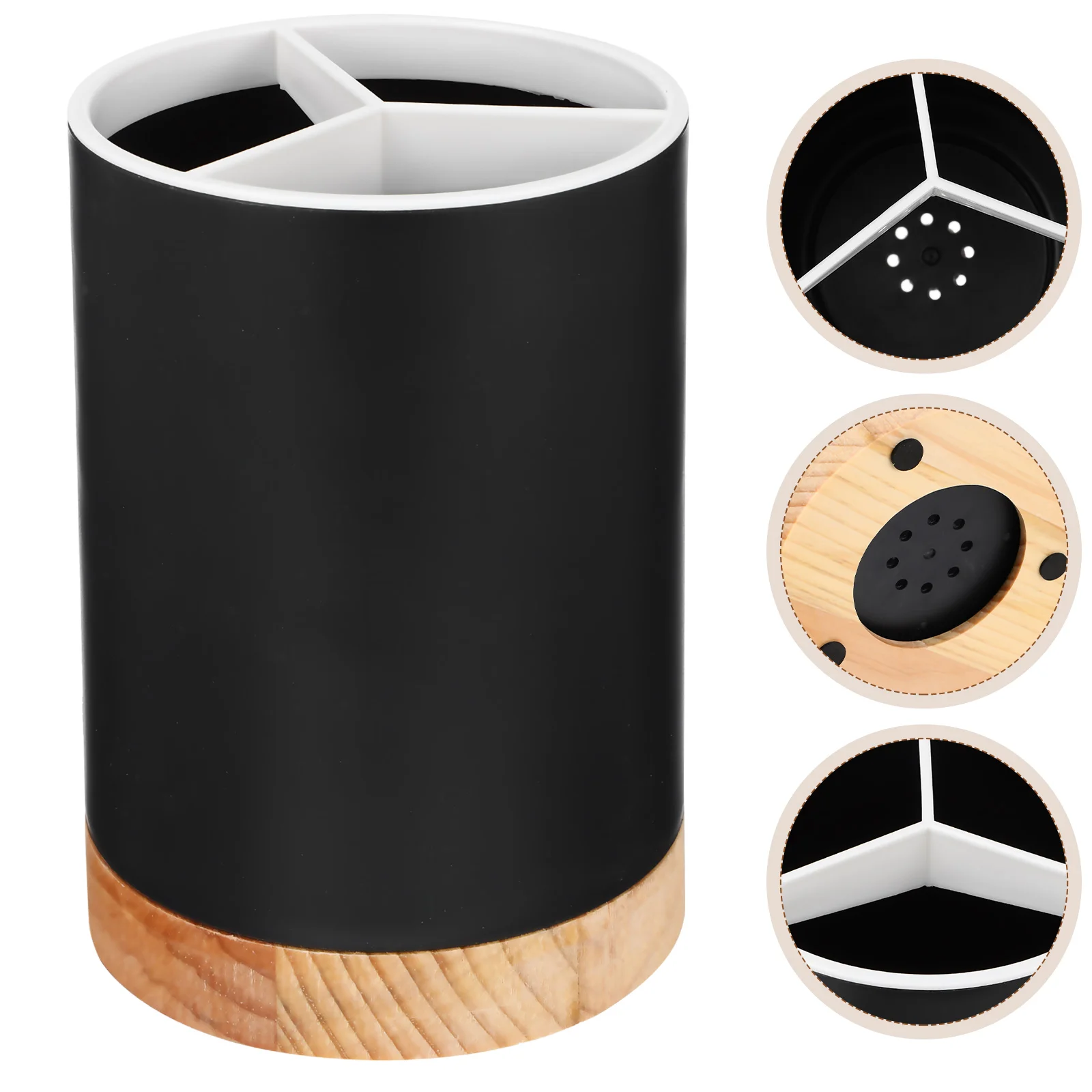 

Настольный бытовой многоразовый держатель для столовых приборов для ежедневного хранения в кухне