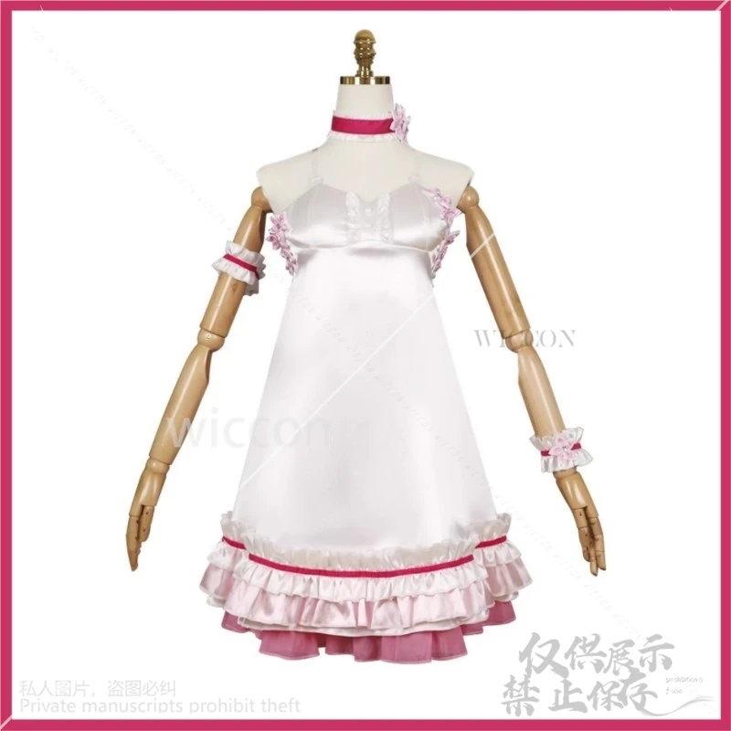 Аниме игра Yosuga No Sora Косплей Касугано Сора Костюм Принцесса Юбка Розовое Вечернее