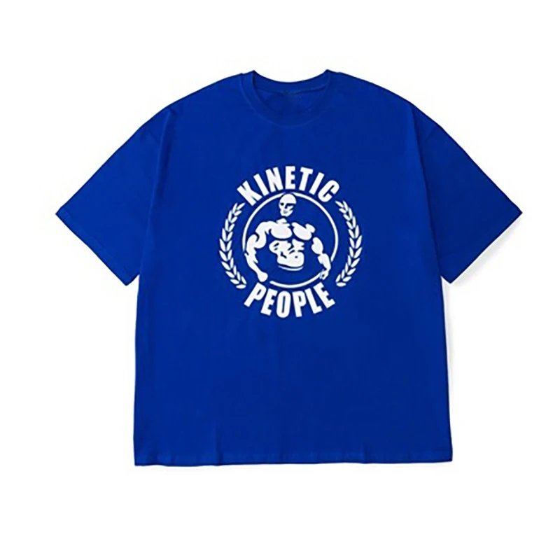 

Футболка мужская Спортивная хлопковая с круглым вырезом и коротким рукавом