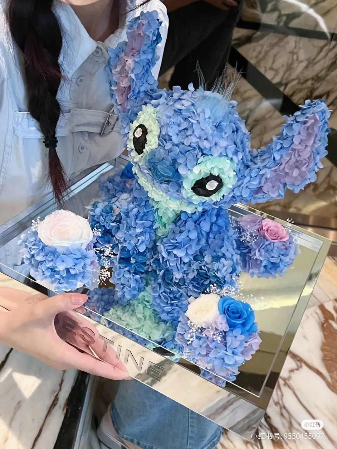 Рисунок 6 - Шитье «Вечный цветок» в подарочной