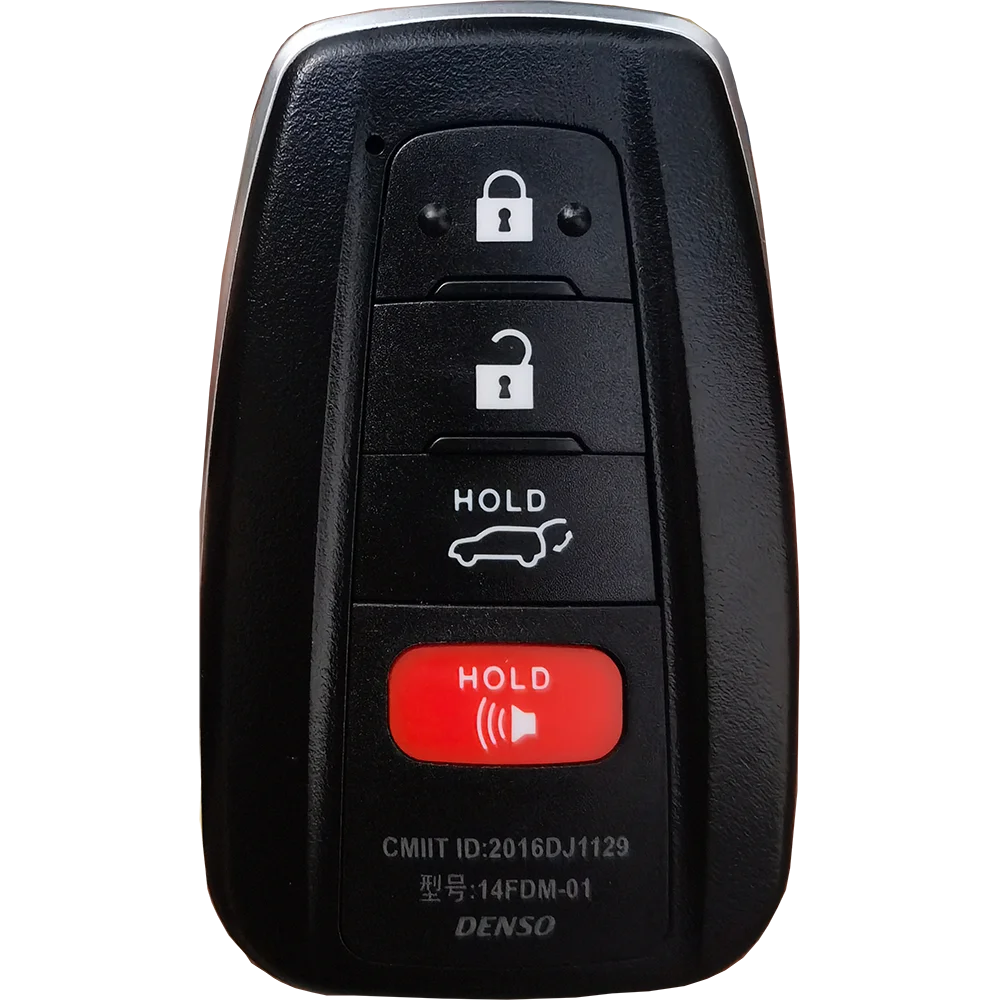 

Смарт-ключ yocпластика HYQ14FBC 312/314 МГц 8A чип P4 = AA для 2018 2019 2020 2021 Toyota RAV4 для рынка США и Бразилии 8990H-0R030