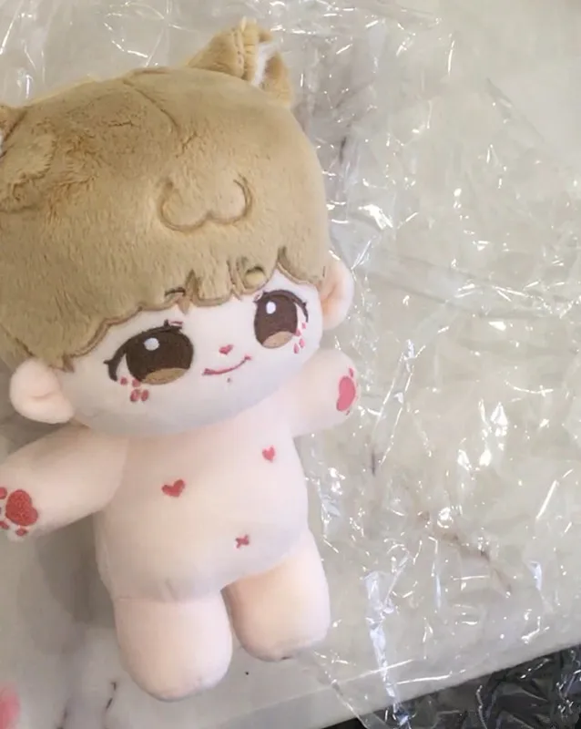 Прекрасная плюшевая кукла ручной работы Kpop Star JUNGKOOK 20 см милая сменная одежда