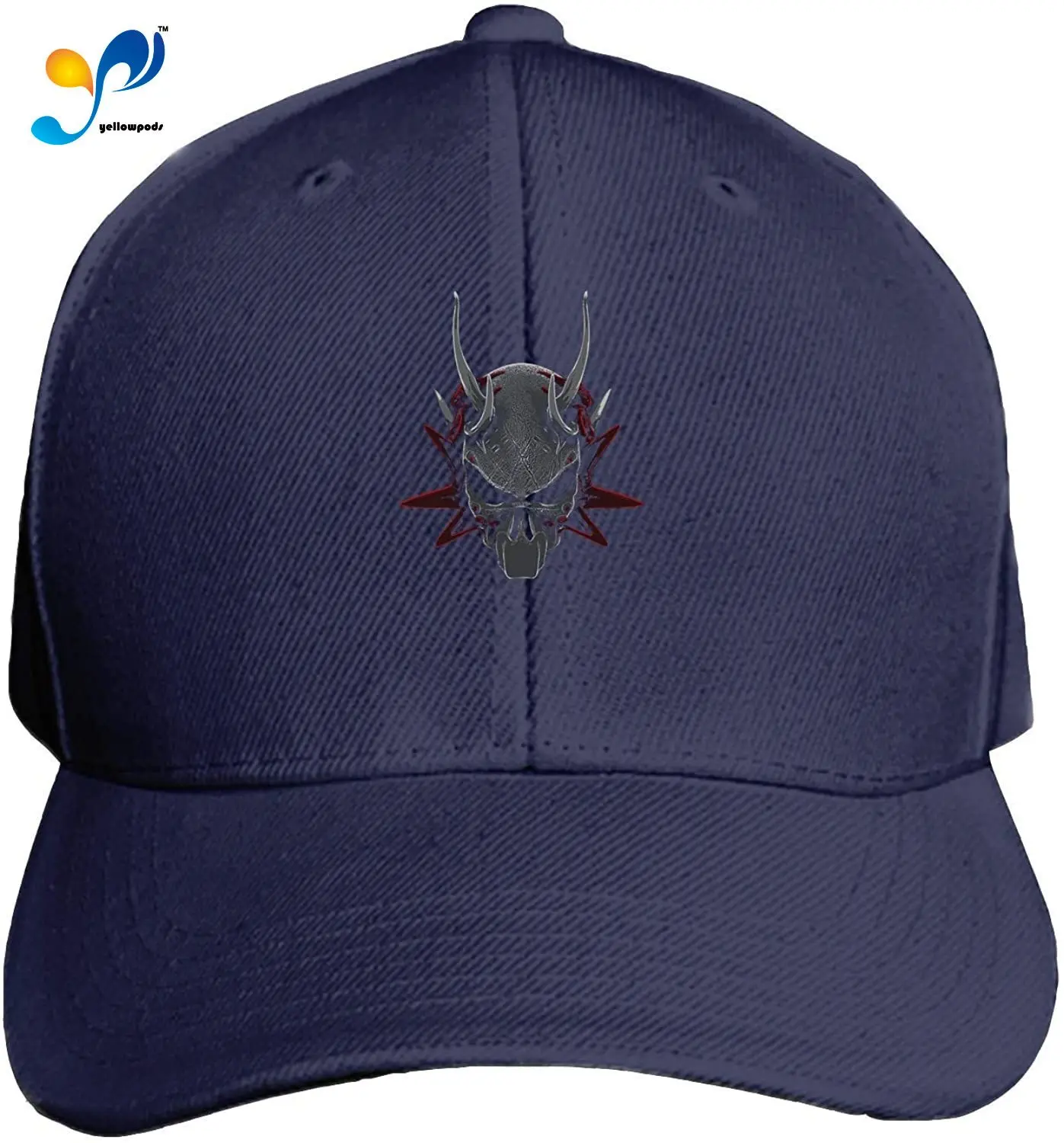 

Death Men's Structured Twill Cap Adjustable Peaked Sandwich Hat