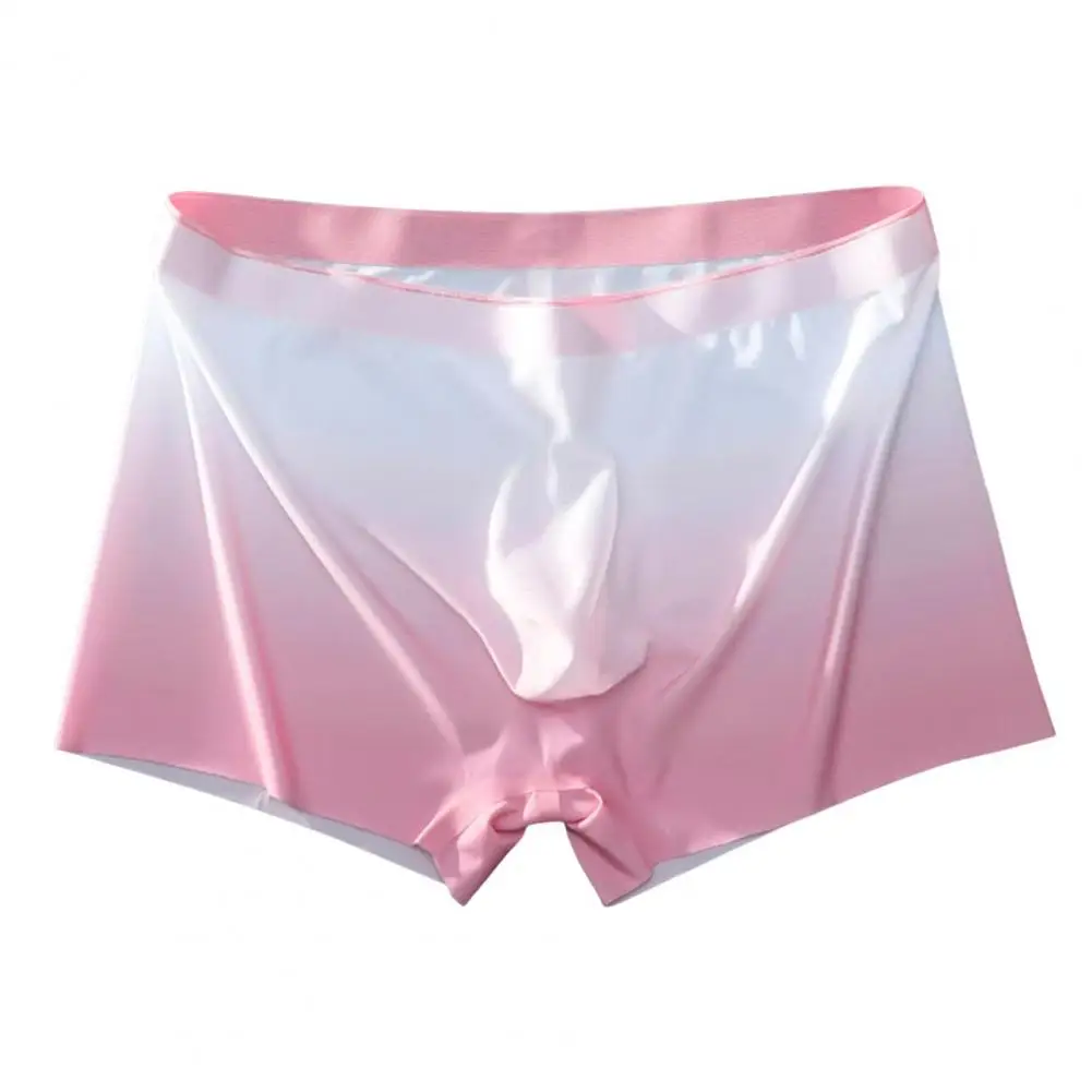 Мужское нижнее белье из вискозы бесшовные U-образные Трусы со средней посадкой