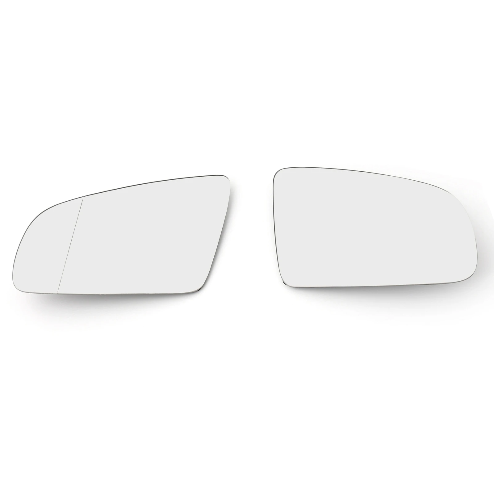 

For AUDI A3 S3 A4 B6 B7 A6 S6 Front L&R Side Rearview Mirror Glass with Heated Door Mirror Glass Car Accessories Parts