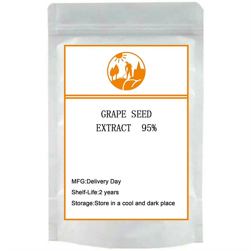 

Pure Grape Seed Extract Powder Proanthocyanidins with resveratrol,Grape Pip,proanthocyanidins, whitening spot