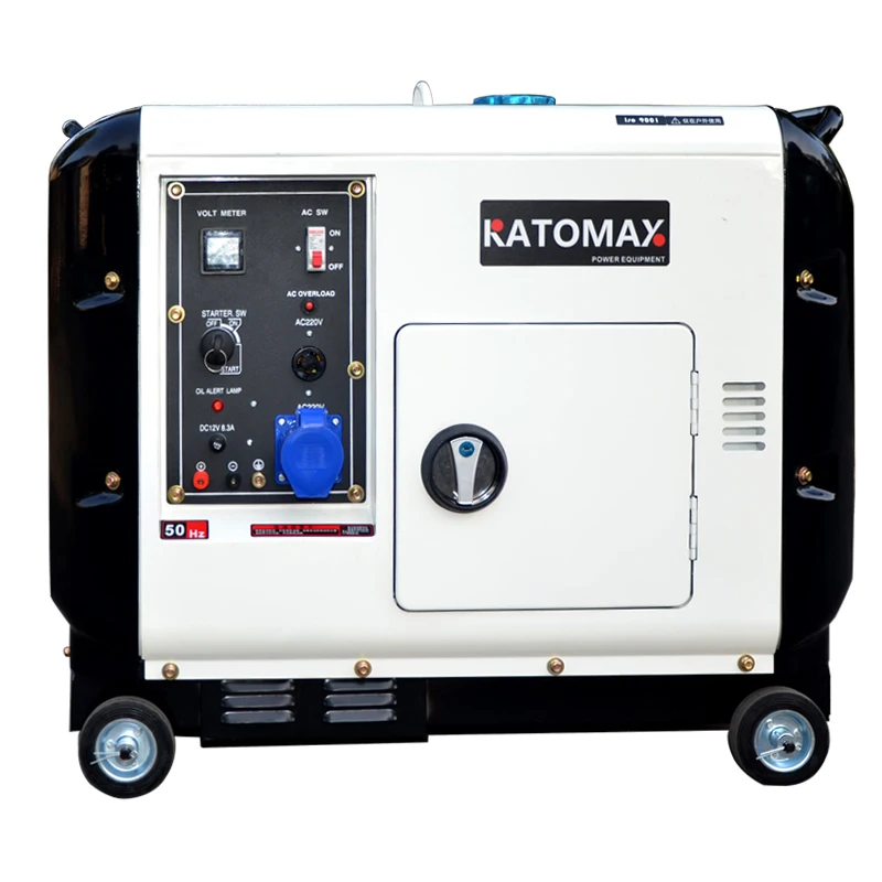 

portable hotsale 5000w silent generator quick delivery date