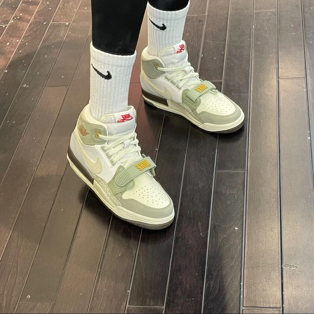 Мужские противоскользящие спортивные кроссовки Nike Green Original Legacy 312