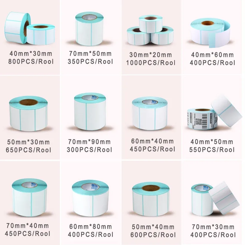 

Самоклеящиеся этикетки Chiyi для термопринтера