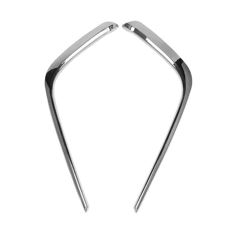 Хромированные противотуманные фары накладки для бровей ветровой нож Toyota Hilux Revo