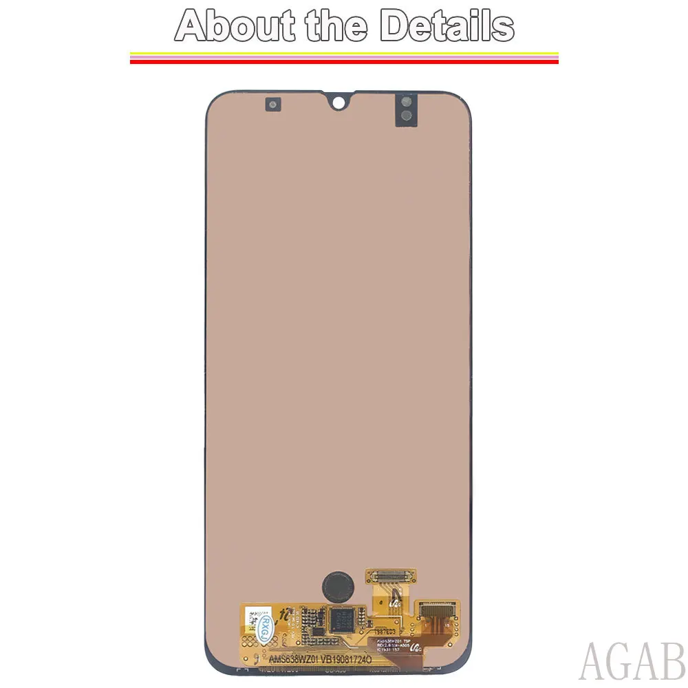 Фото 6,4-дюймовый AMOLED LCD-дисплей для Samsung Galaxy A30 A305F, сенсорный экран с дигитайзером в комплекте для Samsung A30 A305G, с рамкой. №2