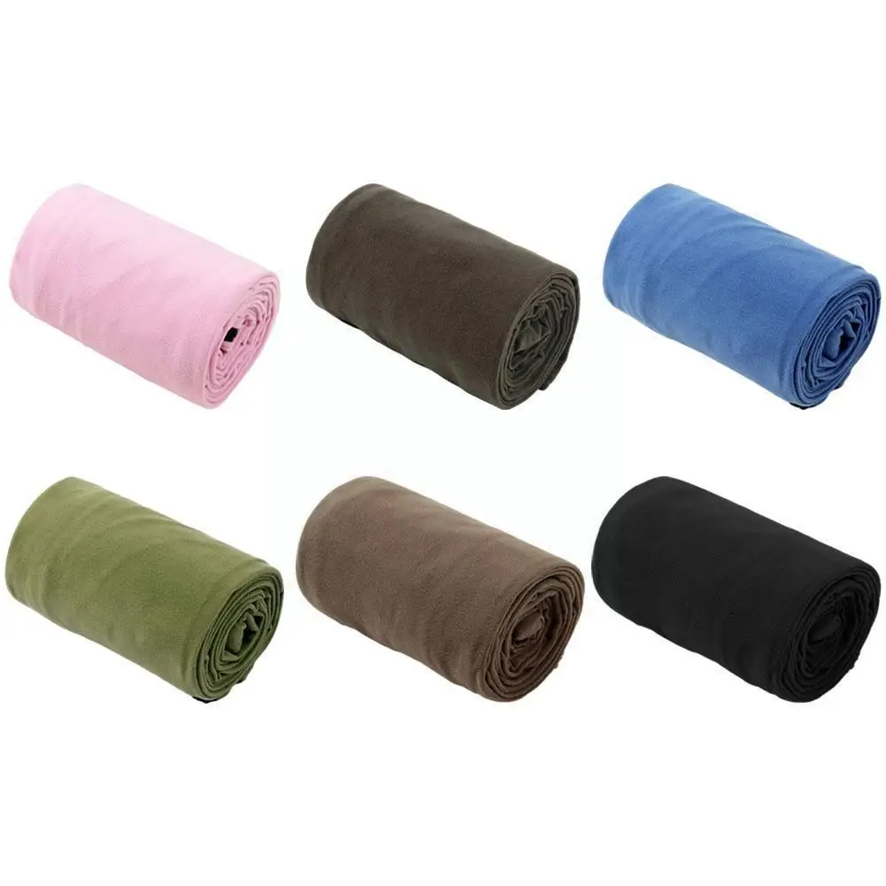 

Portable Ultra-light Polar Fleece Sleeping Bag Outdoor Travel Liner Camping Bag Sport Warm Bed Sleeping Tent Camping Access D1n1