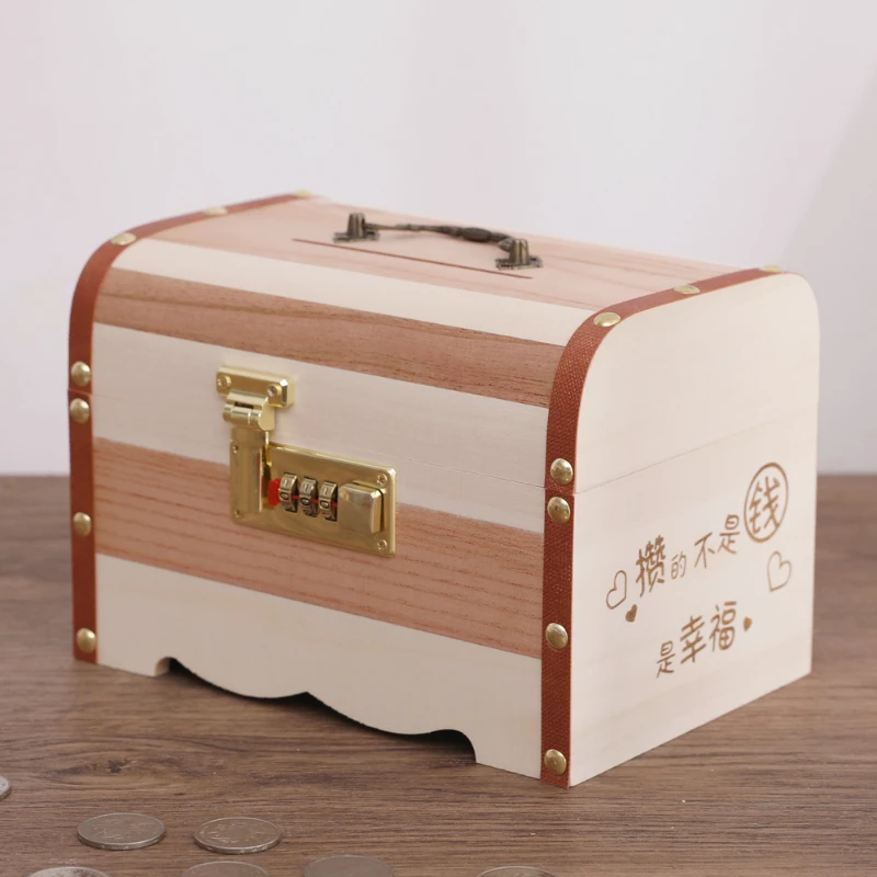 

Password Coin Piggy Bank for Adults Safe Box Money Boxes Moneybox Safes to Store Money Savings Organizer Piggy Banks Children