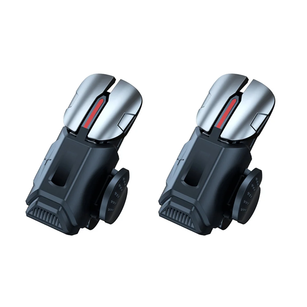 

G21 Mobile Phone Game Trigger Gamepad Joystick 6-Finger Aim Shooting L1 R1 Key Button For Phone Android For PUBG Game Controller